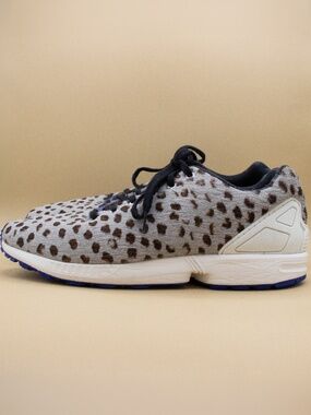 Adidas ZX Flux Torsion Leopard Sneakers S79084 Men's Size 13.5